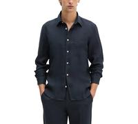 Marc OߴPolo Uomo Camicia in lino con colletto Kent regular fit