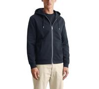 Marc OߴPolo Uomo Giacca in Felpa in Cotone bio con Cappuccio, Blu (Dark Navy), L