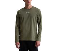 Marc OߴPolo Uomo Maglietta a maniche lunghe in cotone bio con stampa del logo