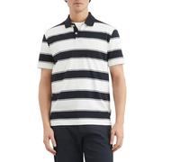 Marc OߴPolo Uomo Maglietta polo a maniche corte in cotone bio a righe, Multicolore (Multi/Egg White), XS