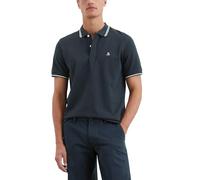Marc OߴPolo Uomo Maglietta polo a maniche corte in cotone bio regular fit, Blu (Dark Navy), XS