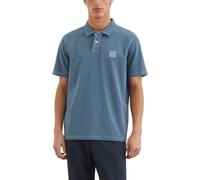 Marc OߴPolo Uomo Maglietta polo a maniche corte in cotone bio regular fit, Blu (Storm), S