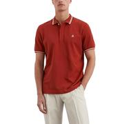 Marc OߴPolo Uomo Maglietta polo a maniche corte in cotone bio regular fit, Rosso (Tall Poppy), S