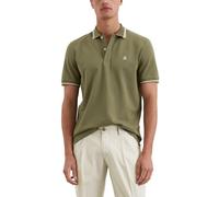Marc OߴPolo Uomo Maglietta polo a maniche corte in cotone bio regular fit, Verde (Oak Ash), L