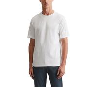 Marc OߴPolo Uomo T-Shirt in Cotone bio con Scollo Rotondo, Bianco (White), L