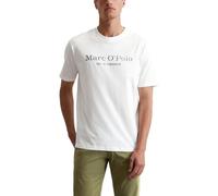Marc OߴPolo Uomo T-Shirt in Cotone bio con Scollo Rotondo, Bianco (White), M