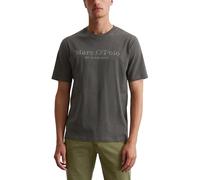 Marc OߴPolo Uomo T-Shirt in Cotone bio con Scollo Rotondo, Grigio (Grau), M