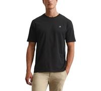 Marc O'Polo T-shirt Uomo in cotone bio con scollo rotondo Nero L