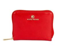 Marc Picard Pelle portafoglio Firenze Zip Wallet Red rosso