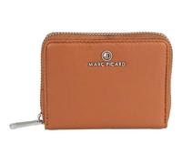 Marc Picard Pelle portafoglio Maremma Zip Wallet Cognac marrone