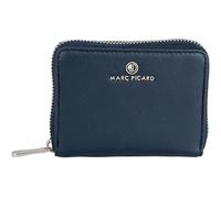 Marc Picard Pelle portafoglio Maremma Zip Wallet Navy blu scuro