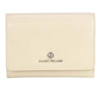 Marc Picard Pelle portafoglio Umbria Wallet with Flap Grey beige