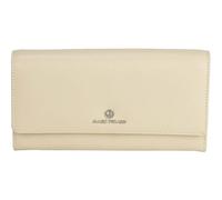 Marc Picard Pelle portafoglio Umbria Wallet with Flap Grey beige