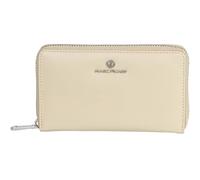 Marc Picard Pelle portafoglio Umbria Zip Wallet Grey beige