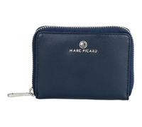 Marc Picard Pelle portafoglio Umbria Zip Wallet Navy blu scuro