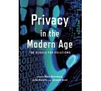 Marc Rotenberg Jeramie Scott Julia Hor Privacy In The Modern (Copertina rigida)