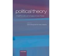Marc Stears David Leopold Political Theory (Tascabile)