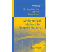 Marc Yor Marc Chesney Monique Je Mathematical Methods for Financial (Tascabile)