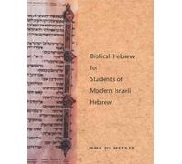 Marc Zvi Brettl Biblical Hebrew for Students of Modern Israel (Copertina rigida)