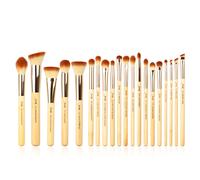 Marca 20pz Bellezza Pennelli in bambù per trucco professionale Set Trucco Kit di