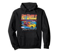 Marca acrobatica Originale Vintage degli Anni '90 Hot Wheels Felpa con Cappuccio