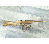 marca Fucile Fucili 65 cm SPARA Elastici in Legno/Giocattolo in Legno Bambino