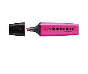 Marcador fluorescente Stabilo Boss fucsia