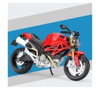 MARCAI per per Monster 696 Moto in Lega Pressofusa per Hobby(Rosso)
