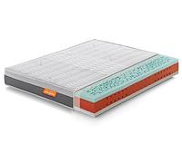 Marcapiuma Materasso Francese Memory + Lattice GEL 140x190 Alto 23 cm CELEBRATION H3 Medio/Rigido Dispositivo Medico con Rivestimento SILVER Sfoderabile Antiacaro Traspirante 100% Made in Italy