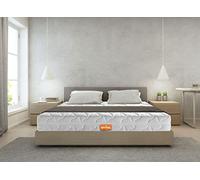 Marcapiuma Materasso Piazza e mezza BIO Memory SOIA 120x210 h 21 cm RAINBOW PLUS H3 Rigido Dispositivo Medico Ortopedico Relax Rivestimento SILVER Sfoderabile Antiacaro Traspirante 100% Made in Italy
