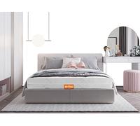 Marcapiuma Materasso Singolo Memory 80x195 alto 15 cm SUNRISE H2 Medio Dispositivo Medico Ergonomico Ortopedico con Rivestimento Sfoderabile Antiacaro Traspirante 100% Made in Italy