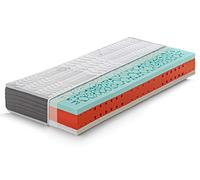 Marcapiuma Materasso Singolo Memory + Lattice GEL 80x200 Alto 23 cm CELEBRATION H3 Medio/Rigido Dispositivo Medico con Rivestimento SILVER Sfoderabile Antiacaro Traspirante 100% Made in Italy