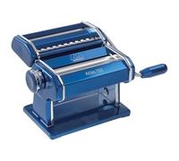 Marcato AT-150-BLU, Atlas 150 design, Macchina per pasta, Alluminio, Blu, Linea Premium.