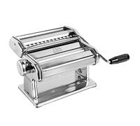 Marcato AT-180-CLS Macchina per Pasta Manuale Atlas 180 Classic, Acciaio Cromato, Argento,Linea Basic.