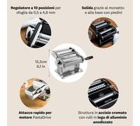 Marcato Atlas 150 Ice macchina pasta acciaio alluminio