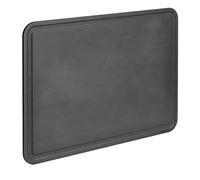 Marcato Clever Board XL, Tagliere Nero, Materiale Resistente, 50x35x1.5 cm, Facile da Pulire, Design Elegante