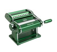 Marcato Macchina per la Pasta Atlas 150, Verde, Alluminio Anodizzato, per Lasagne, Fettuccine, Tagliolini, Compatibile con 11 Formati Extra.