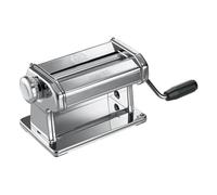 Marcato Macchina per la Pasta, Nuova Atlas 150 Premium, Pasta Maker, Tirapasta, Sfoglia, 10 diversi Spessori, Acciaio Cromato, Compatibile con 12 Accessori per Formati Extra, AT-150-ROL-PRM