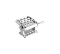 Marcato Macchina per Pasta Atlas Ice. Sfogliatrice Manuale. Acciaio Cromato e Alluminio Anodizzato. Design Elegante. 20x20x15 cm. Facile da Usare, Linea Premium.