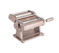 Marcato Macchina per Pasta Atlas Ice, Sfogliatrice Manuale, Acciaio Cromato e Alluminio Anodizzato, 20x20x15 cm, Facile da Usare
