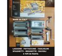 Marcato Set Multipast 150 - Macchina per Pasta Fresca, 3 Accessori