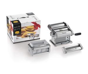 Marcato Pastaset Marcato Macchina per pasta mauale Atlas 150 + accessori spaghetti e ravioli Pastaset Marcato Macchina per pasta mauale Atlas 150 + accessori spaghetti e ravioli