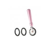 Marcato Pastawheel, Rotella Tagliapasta Powder Grigio, Alluminio Anodizzato, 15x3x3 cm, Taglio Preciso, Design Elegante
