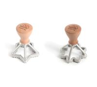 Marcato Set di Stampini - Fiore e Stella - 1 set