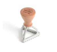 Marcato SC-TR54-CLS stampino, Triangolo 54 mm, Alluminio e Legno, Argento, Linea Premium.