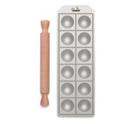 Marcato Stampo per Ravioli, Forme per Ravioli, Alluminio 55mm 12pz Ravioli tondi