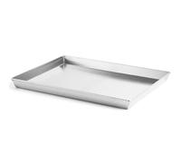 Marcato Teglia Rettangolare, Stampo per Dolci, Alluminio, 40x30 cm, Cottura Uniforme, Leggera e Resistente, Linea Premium