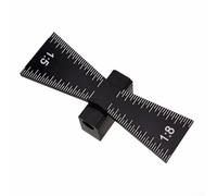 Marcatore a coda di rondine in alluminio per giunti precisi a coda di rondine con lunghezza di 2,5 cm (tipo A)