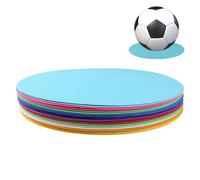 Marcatore a disco da calcio - Disco da allenamento per agilità, Disco da calcio antiscivolo | Attrezzature per l'allenamento di calcio, Disco per la pratica