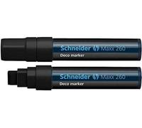 SCHNEIDER Marcatore gesso liquido maxx 260 nero - nero P126001